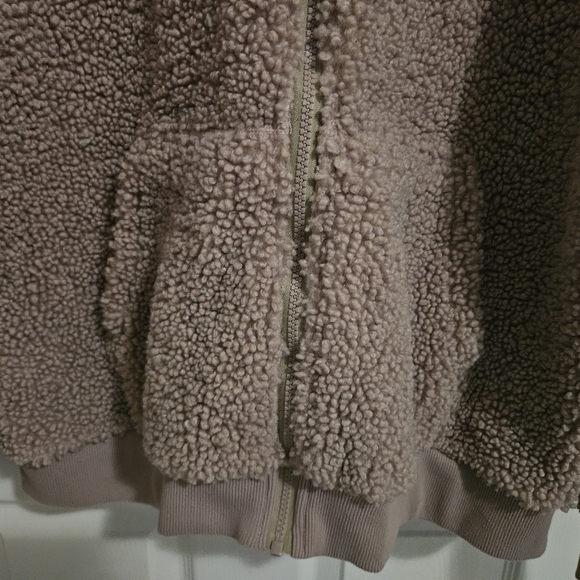 H&M FLEECE COAT - Picture 3 of 4